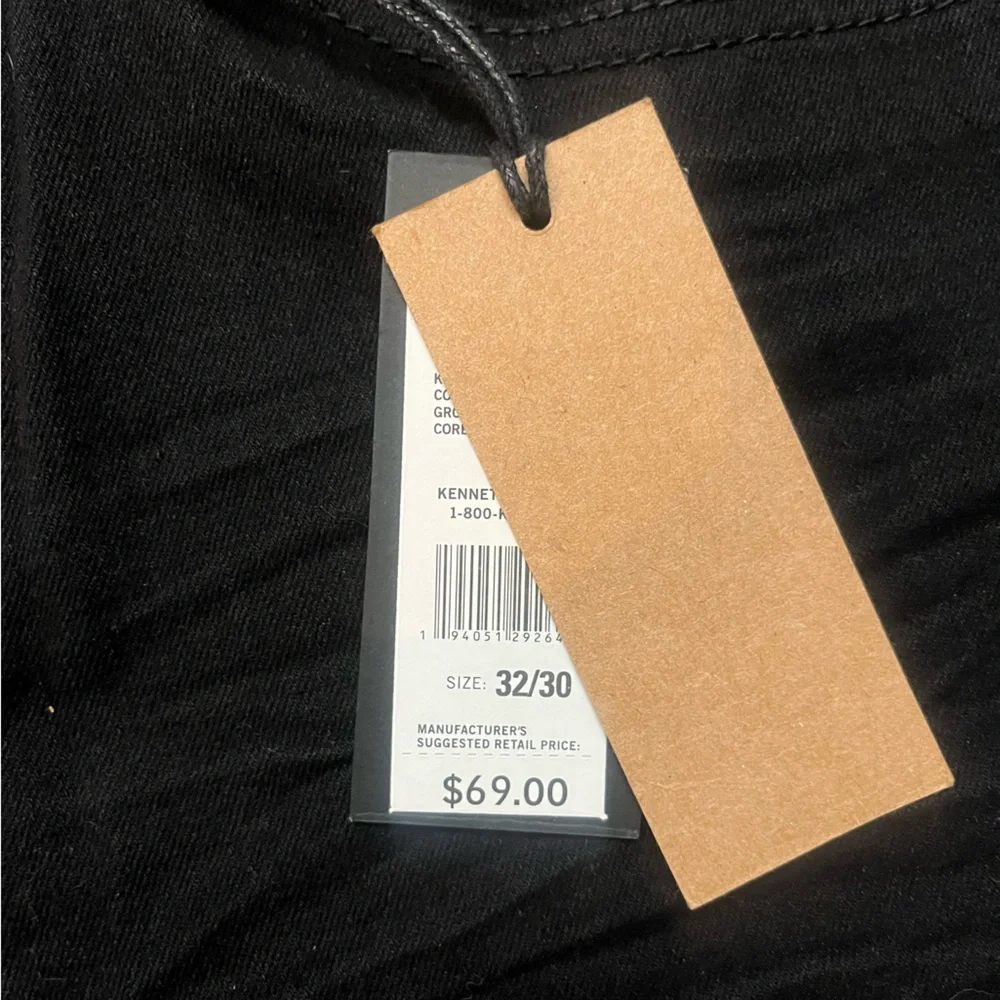 Kenneth Cole Men’s Slim Fit Black Jeans – Size 32x30 – NWT - Picture 3 of 4
